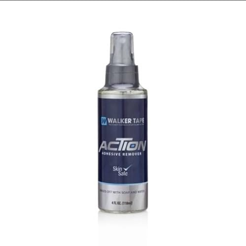 NIGINWIGOLOGY Walker Tape Action Adhesive Remover | Fast-Acting, Skin-Safe Wig & Tape Glue Remover | 4 fl oz (118ml)