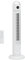 HOMCOM Ventilateur colonne 55W ventilateur tour ventilateur sur pied 3 vitesses, télécommande, minuterie 24h, oscillant, ventilateur de refroidissement, mode veille, pour chambre, bureau, blanc