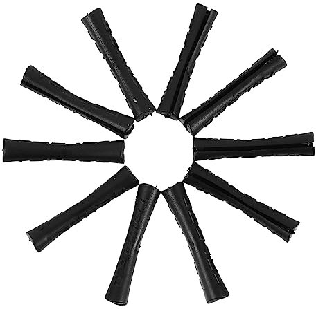 JOINPAYA Bike Brake Cable Protective Cover 10pcs Set Black Cycling Line Tube Protector Sturdy Bike Accessories for Brake Cable Housing Protection on Road and