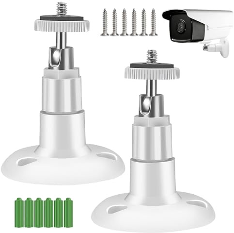 Soporte de Cámara de Vigilancia y Proyector, Montaje de Pared y Techo Ajustable, Rotación 360° y Inclinación de 90°, Compatible con Modelos Pro, Pro 2 y Más para Uso Interior y Exterior