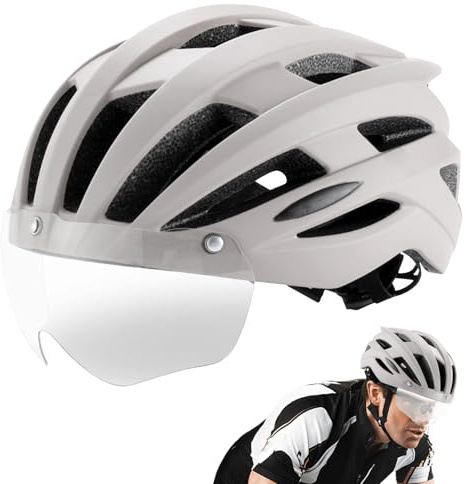Casco Bicicletta | Attrezzatura Regolabile E Traspirante Per Biciclette - Casco Per Bici Da Corsa | Per Uomini, Donne E Adulti Per Sport All'aperto, Ciclismo, Corsa