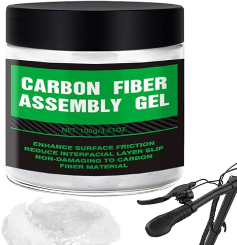 Fahrrad Carbon Montagepaste - Multifunktionales Fahrradfett,Anti-Rutsch-Paste für Lenker Sattelstützen Vorbau - für Herren Sattelstütze Lenker Vorbau beim Rennrad Mountainbike Outdoor