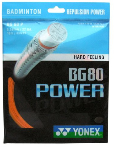 Yonex BG 80 power ljus orange