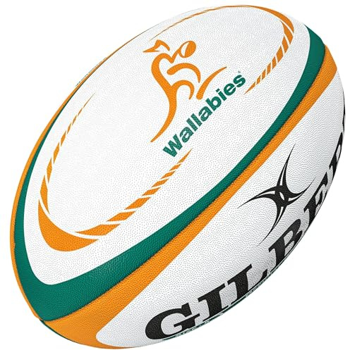 Gilbert Australia Wallablies Replica Rugby Ball - Size 5