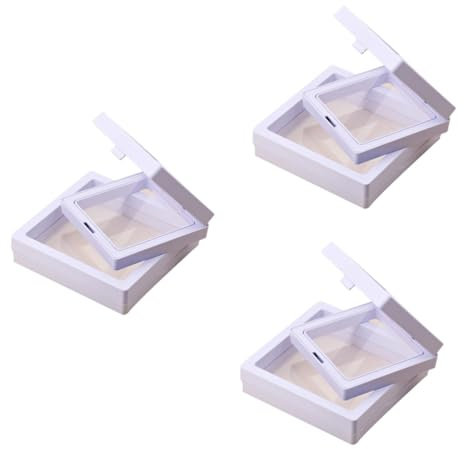 GALPADA 6stücke Schmuckverpackung Box Für Broschen Transparente Elastische Film Schmuckaufbewahrung Präsentation Für Schmuck Und Sammlerstücke