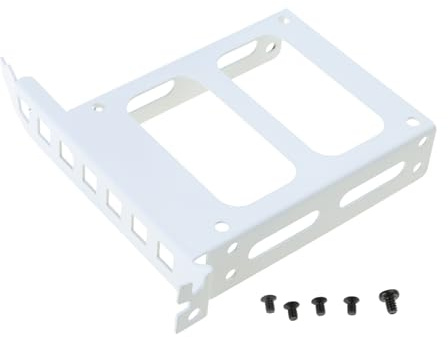 Soporte de disco duro para disco duro de 2.5/3.5 pulgadas, adaptador de montaje de bandeja de metal, kit de montaje interno para disco duro