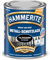 Hammerite Metallschutzlack Glänzend, Schwarz, 750 ml