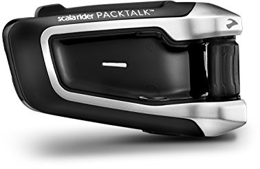 scala rider PACKTALK Duo Bluetooth 4.1 and DMC Mesh Technology Motorcycle Communication and Entertainment System, Connect 2 to 15 riders (Dual Pack)