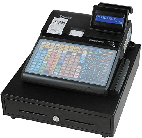 Sam4S ER940 100 Department Food Service Cash Register