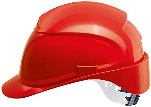 Elmetto protettivo uvex airwing B-WR | Casco da Lavoro con Regolazione Individuale | Casco Antinfortunistica con Euroslot Laterali per Dispositivi di Protezione dell´udito a Cuffia