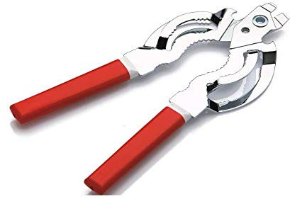 Pinza Universale Apritutto Apriscatole Apribarattoli In Acciaio Facile Made Italy