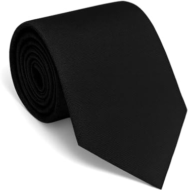 Remo Sartori – Lange Seidenkrawatte, extra lange, XL, Einfarbig, Länge 155 cm bis 175 cm, Made in Italy, Herren