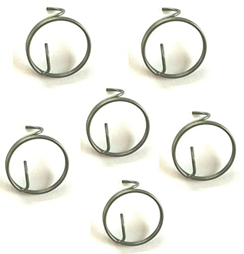 TANILES Reciprocating Saw Blade Clamp Spring 6 Pack, Compatible with Dewalt and Black & Decker, Model 623343-00, Power Tool Replacement Parts