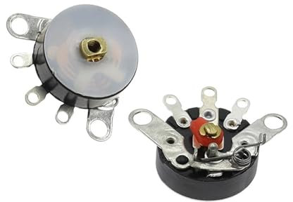 10PCS Straight Angle Radio Potentiometer RV12MM B103 B10K B503 B50K Power Amplifier Volume Potentiometer With Switch IDGTTLDF(B103 10K)