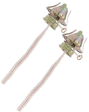 VOSAREA Kit 2 Pezzi Ricambio Bruciatore Lampada Olio Vintage Regolatore Metallo Stoppini Per Lampade a Cherosene Lampade Da Tavolo D’arredo Classico