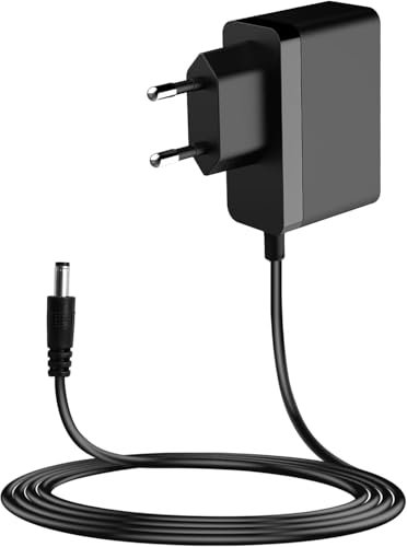 19V 1A Cargador para Conga Cecotec Robot Aspirador 750, 890, 950, 990 Excellence, 1090, 1790, Adaptador de Corriente para Aspirador con Cable 2m, Fuente Alimentación Compatible con Conga 750