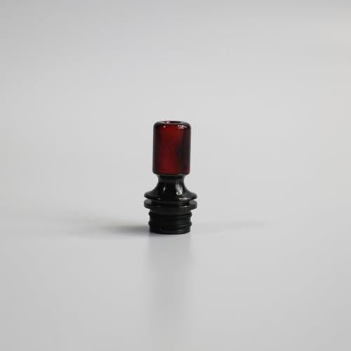 WratryParts Embout buccal universel de rechange 510 pour atomiseur 510 Tank RTA (noir-rouge)