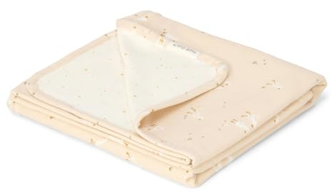 Little Dutch Decke Babydecke Sommerdecke Sommer Baby (70x100 cm) Little Goose beige - Newborn Naturals