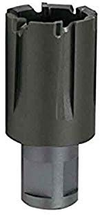 Ruko Wolframkarbid-Kernbohrer mit Schneidkanten und 1,9 cm Weldon-Schaft für Eisenbahnschienen, helles Finish, 36,0 mm Durchmesser, 63,0 mm Länge, R1081536