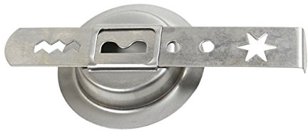 Tredoni Schablone/Barra Largo/Alargado Fabricante Galleta Accesorio para Picadora de Carne ~8cm, 4 Patrones Fabricante Pastelera Masa Churros