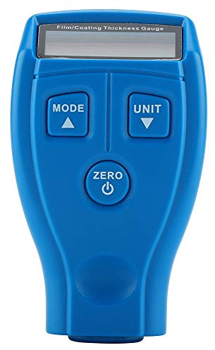 Akozon Coating Thickness Gauge, GM200A LCD Digital Automotive Car Paint Coating Thickness Gauge Meter Tester