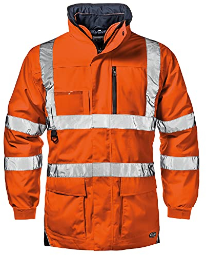 Sir Safety System MC4115H1M Ivalo Warnschutz-Jacke, Warnschutz-orange, Größe M