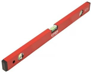 STIER Wasserwaage 60 cm Aluminium ± 1,0 mm/m drei Libellen
