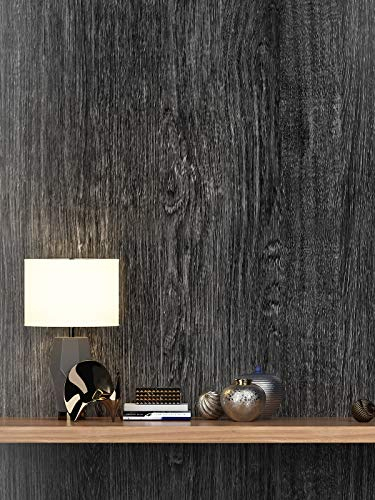 FunStick Pellicola Adesiva per Mobili Legno Carta Adesiva per Mobili Impermeabile Carta Autoadesiva per Mobili Staccabile Adesivi Decorativi per Mobili Armadio Libreria Tavolo Ripiano 40CM x 2M