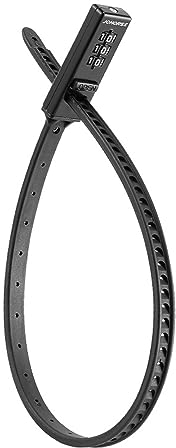 Floatdream Candado Casco Moto, Candado Moto, Candado Cable, Adecuado para Bicicletas, Cochecitos, Armarios