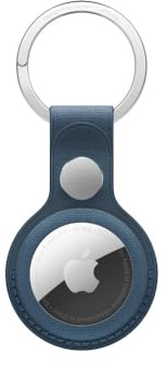 Apple AirTag Feingewebe Schlüsselanhänger – Pazifikblau ​​​​​​​