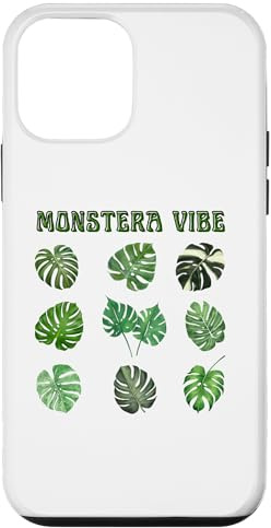 iPhone 12 mini Monstera Vibe Deliciosa Plant Swiss Cheese Indoor Plant Case