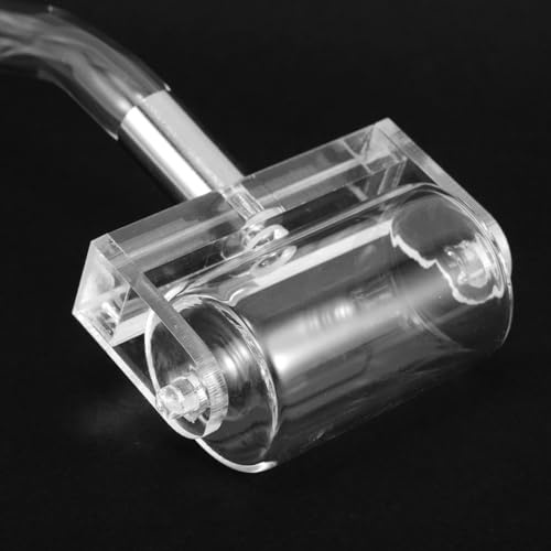 Didiseaon Rouleau en Verre pour Soins du Visage, Accessoire de Remplacement à Haute Fréquence, Courant Haute Fréquence, Améliore le Teint, pour Soins Faciaux en Déplacement