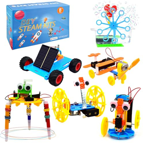 Experimente für Kinder ab 6 7 8 9 10 11 12, Elektronik Baukasten SOARFLY, Experimentierkasten für Jungen & Mädchen, Pädagogischer Baukasten zur Erforschung