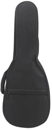 GSXLZ Gitarrentasche 21 Zoll Schwarze Ukulelentasche Hawaiian 4-Saiter Gitarrenrucksack Einzelner Schulter Soft Case Musikinstrumentenzubehör