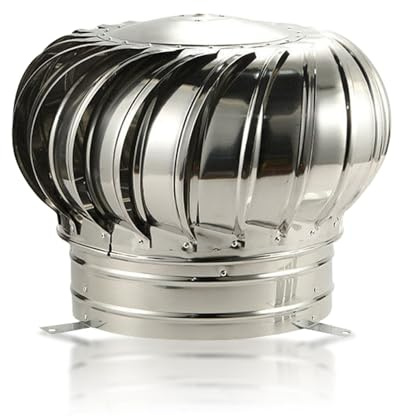 100mm（3.94in）~600mm（23.62 In）Kaminaufsatz Schornsteinaufsatz, Edelstahl-Dachhaube, Abluftabdeckung Im Freien, Geeignet FüR Fabriken, BauernhöFe Und WohnhäUser(200mm[ 7.87 in ])