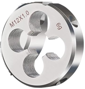Terraja de Rosca Métrica Troquel roscado M16-M52 acero de aleación mano derecha tornillo métrico troquel herramienta de corte de hilo de Metal(M20x1.5)