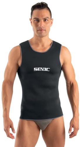 Seac Short Linne Man, Mjuk 2,5 mm Neopren Linne, för Män