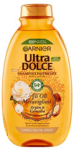 Garnier Ultradolce Meravigliosa Shampoo Normale Liquido, 300 ml