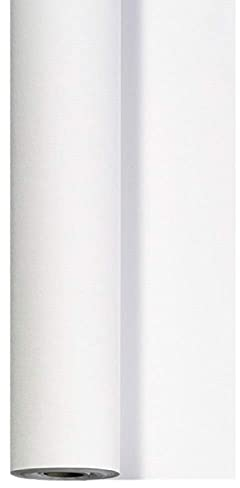 Duni Dunicel® 185470 Tischdeckenrolle, 1,18 m x 25 m, Weiß