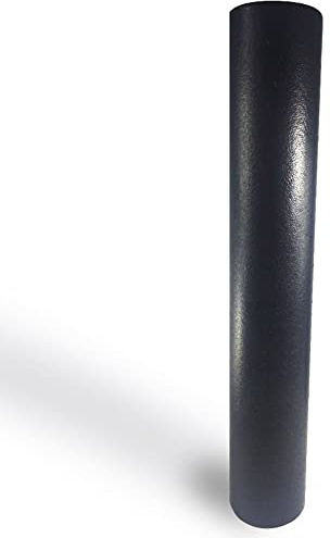 LTLCLZ 90Cm Festkern Yoga Schaumstoff Rollenkissen Für Rückenfitness Gymnastik Massagegerät Rollen Übungs Pilates Ausrüstung,Schwarz