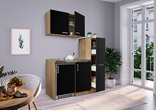 respekta MK130ESSOSCS - Cocina Americana (139 cm), Color Negro