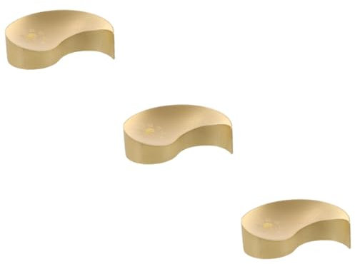 STOBOK 3stücke Brass Paperweight Für Kalligraphie Robustes Messing-papiergewicht Mit Praktischer Funktion Für Schreibtisch Und Zuhause Perfektes Für Kalligraphiefans