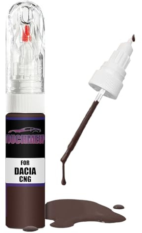 Stylo de retouche peinture pour modèles Dacia Marron Tourmaline CNG Kit de fixation anti-rayures