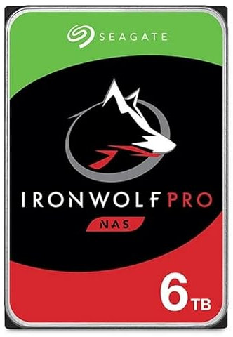 Disco Duro NAS 6TB 3.5 SATA, Alto Rendimiento, optimizado para Almacenamiento en Red, Ideal para Empresas y Sistemas de Almacenamiento en Red.