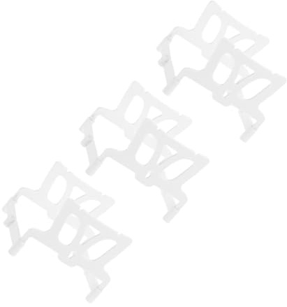 NAMOARLY 3 Pezzi Supporto per Filtro Caffè da Portafiltro Pieghevole Leggero per Caffè Pour-over Organizer per Filtro Adatto Ufficio e Viaggi Bianco