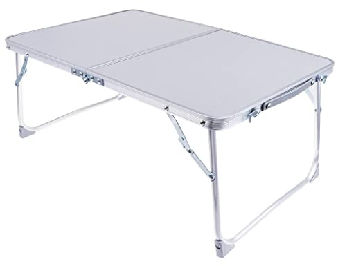 LZVMLNQI Folding Camping Table Portable Picnic Outdoor Garden BBQ Dining Desk Silvery