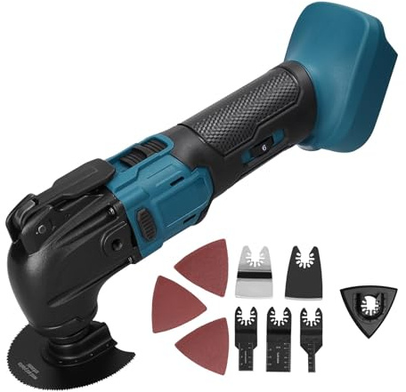 Utensile Multifunzione Oscillante Senza Spazzole For La Lavorazione Del Legno Macchina Da Taglio A Pala For Elettrica A 6 Velocità Altalena Flessibile