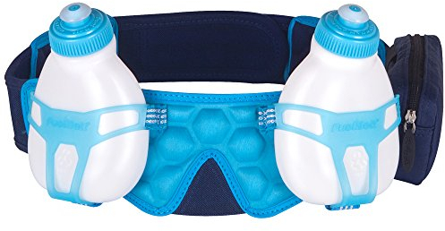 FuelBelt Trinkgürtel mit 2 Flaschen Helium 2 Bottle Belt, Blue/Blue, XL