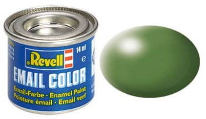 Revell Emaille-Farbe, 14 ml (grünes, seidiges Finish)