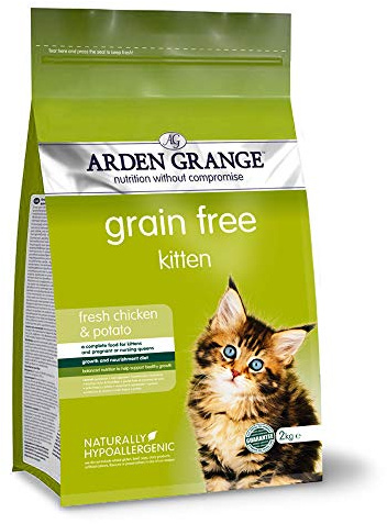 Arden Grange Kitten Food, Chicken, 2 Kg (Pack of 1)